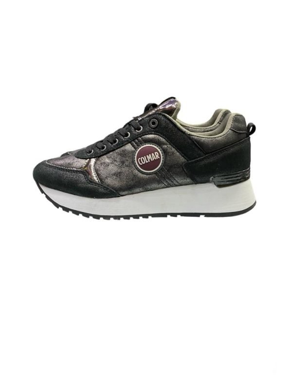 COLMAR SNEAKER DA DONNA  PUNK HIGH OUTSOLE BLACK 100